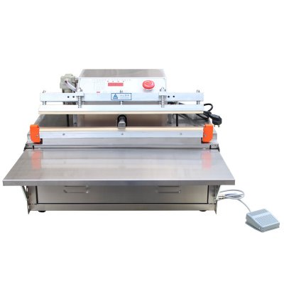 Stainless steel vacuum food bag sealer with air pumping out