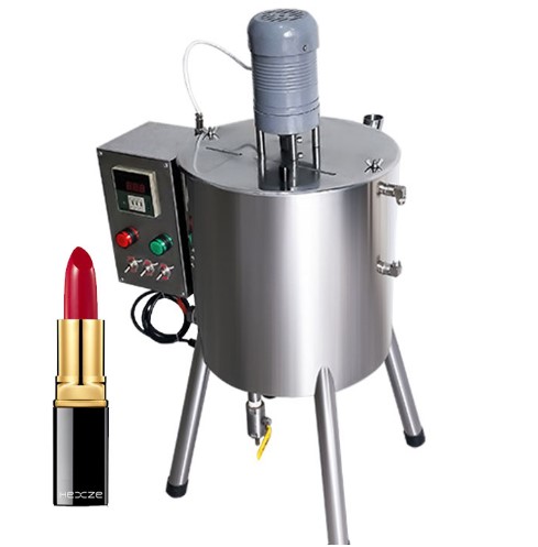 Filling machine with 15L heating mixing hopper