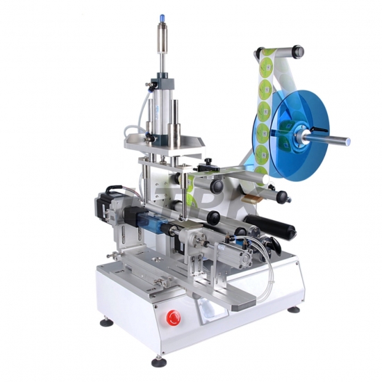 Semi auto round flat square bottle label applicator - Click Image to Close