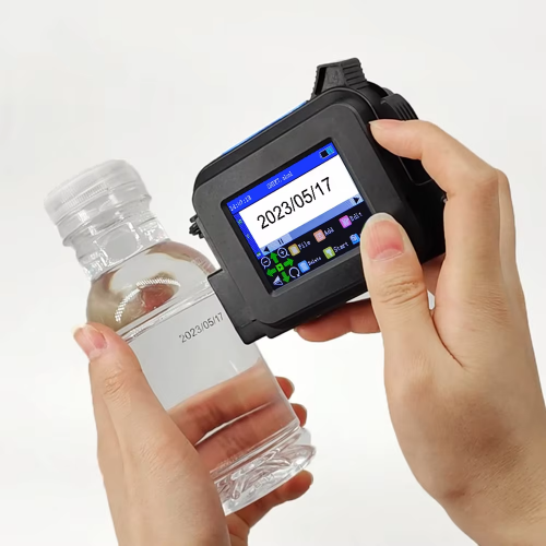 Mini portable inkjet printer for logo QO/bar code batch expiry