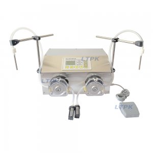 2 heads peristaltic pump liquid filler for perfume